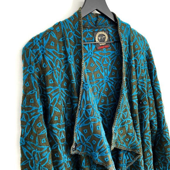 BIYA JOHNNY WAS Embroidered Wrap Duster - Picture 7 of 16